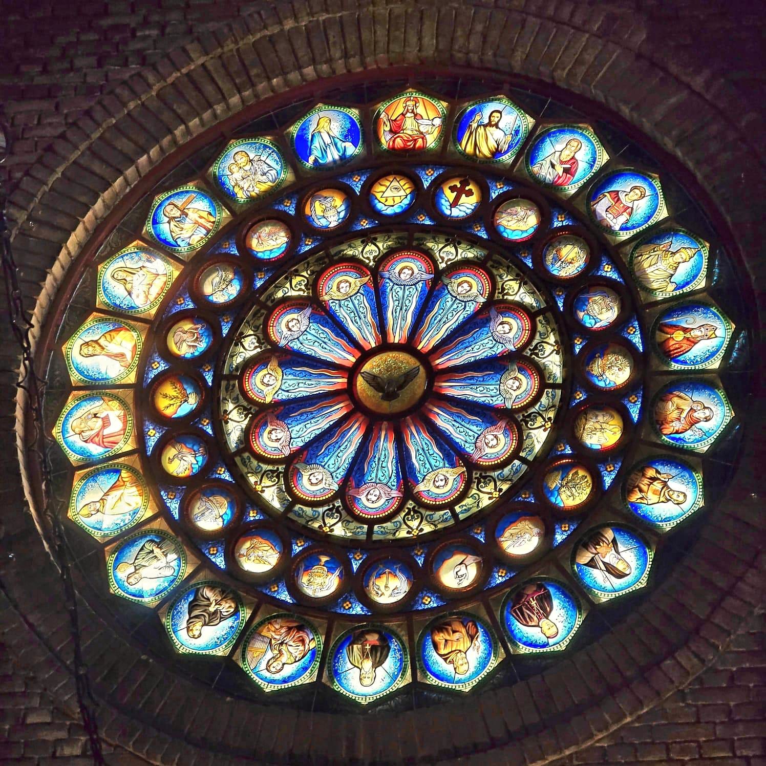 Rose Window — Holy Spirit — Church Vault